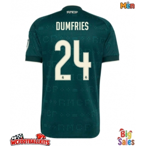 Real Madrid Denzel Dumfries #24 Replica Away Stadium Shirt 2026-27 Short Sleeve